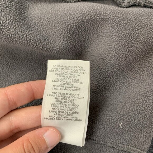 Salomon Womens Size Small Black Soft Shell Full Zip Jacket Spell Out Logo Hiking - Picture 9 of 15